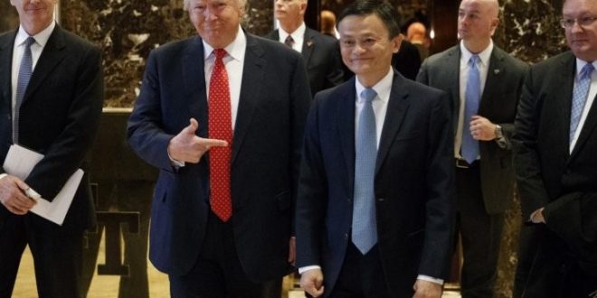 Доналд Трамп и основачот на Алибаба, Џек Ма во Њујорк Што е исходот? (видео)